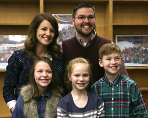 Jim TenBrink and family