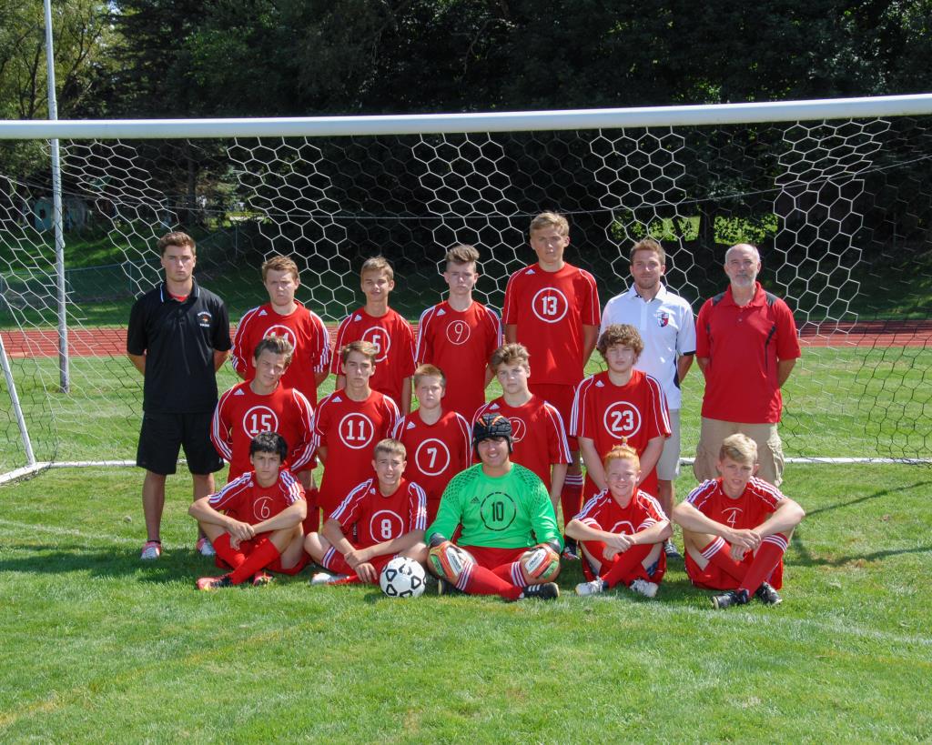 VJ Boys soccer team photo