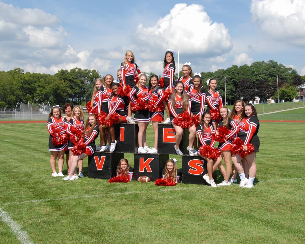 varsity cheer team photo
